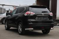 Защита задняя уголки d76, Nissan X-Trail 2015-