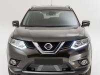 Nissan X-Trail (14–) Решетка бампера d10 (без передних парктроников)