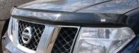 Nissan Pathfinder (05–09) Дефлектор капота, темный