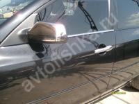 Mazda 3 седан (2003-2009) молдинги окон нижние из нержавеющей стали, 4 шт.