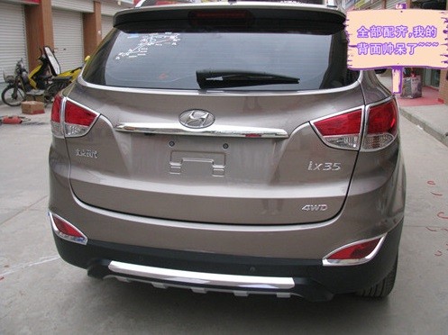 Hyundai ix35 (10–13) Накладки на задние фонари, хром