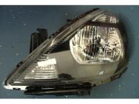 Nissan Tiida (07-) фары передние черные, под электрокорректор, комплект 2 шт.