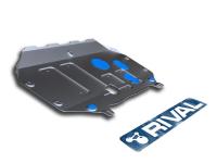 Kia Soul (13–/17–) Защита картера и КПП, алюминий (V - 1.6, АКПП)