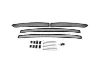 Сетка на бампер внешняя для TOYOTA RAV 4 2015->, 4 шт., черн., 10 мм, для автомобилей с камерой