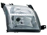 Ford Fusion (07-) фары передние хромированные, комплект 2 шт.