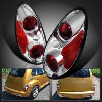 Chrysler PT Cruiser (2001-2005) фонари задние красно-хромированные Altezza стиль