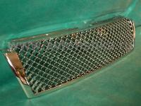 Toyota Land Cruiser Prado 150 (10-) решетка радиатора хромированная пластиковая, дизайн Bentley