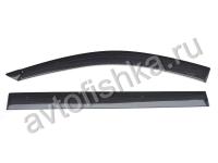 Mitsubishi Pajero Sport (2008-) дефлекторы окон дымчатые, дизайн оригинал.