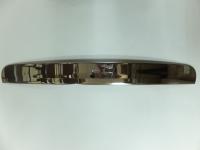 Nissan Qashqai (07–13) Накладка над номером на крышку багажника, нерж. (с отверстием под сенсор)