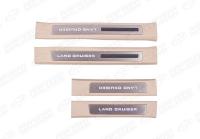 Toyota Land Cruiser LC 300 2021 - н.в. Накладки на пороги бежевые