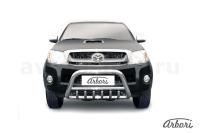 Защита передняя Arbori d57 низкая с защитой картера TOYOTA HILUX 2008-2011