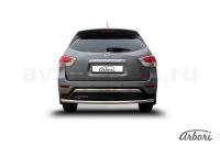 Защита заднего бампера Arbori d57 NISSAN PATHFINDER 2014-