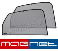 Ford Ranger (2011-2015) автомобильные шторки Chiko на магнитах, задние боковые (Стандарт)