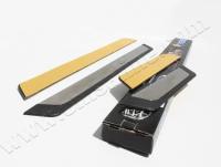 Skoda Octavia (13–) Накладки на дверные пороги, нерж, 4 части (Flexill) (седан5E)