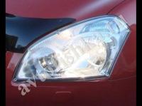 Защита передних фар прозрачная Nissan Qashqai 2007-2009