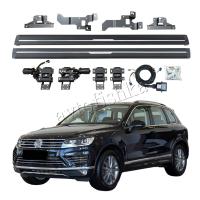 Volkswagen Touareg 2011-2018 штатные выезжающие электропороги автоматические