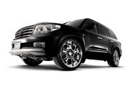 Toyota Land Cruiser 200 (07-11) Накладка (юбка) GOLDMAN DAMD на передний бампер