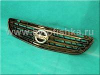 Nissan Maxima QX 3 (2000-2006) пластиковая решетка радиатора тонированный хром, под титан.