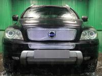 Volvo XC90 (09–14) Защита радиатора Premium, хром, середина