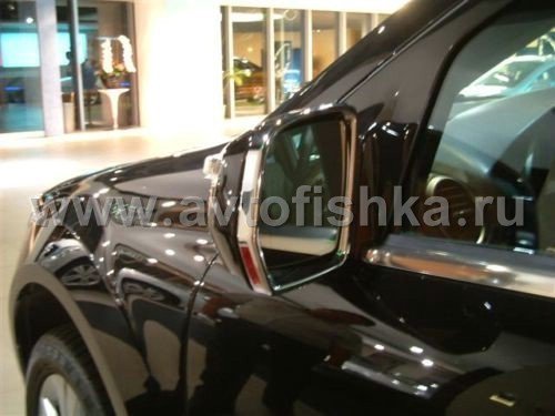 Mercedes W164 ML (2009-) хромированные рамки боковых зеркал, хромированные, комплект 2 шт.