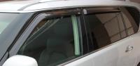 Nissan Patrol (10–) Дефлекторы боковых окон, 4 части, темные