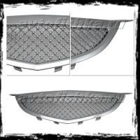 Mazda 3 (03-06) 4 дв. седан декоративная решетка радиатора хромированная.