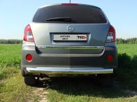 Opel Antara (11–) Защита задняя (центральная овальная) 75х42 мм
