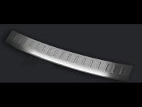 Kia Sportage (2005-2010) накладка на задний бампер, с загибом, из полированной нержавеющей стали