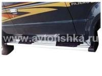 Mitsubishi Pajero V31 (92-99) пороги боковые алюминиевые