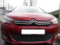 Citroen C4 (11–) Защита радиатора, чёрная, хэтчбек