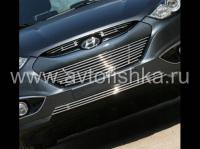 Hyundai Tucson ix35 (10-) накладка на решетку бампера, нижняя