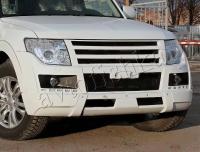 Mitsubishi Pajero 4 (06 – 15) бампер передний Broomer Design (в сборе)