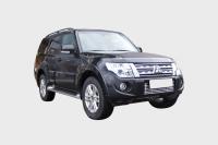 Декоративные элементы воздухозаборника,d16,Mitsubishi Pajero IV 2011- хром, MIPJ.97.2293