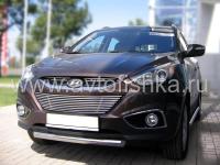 Hyundai Tucson ix35 (2010-) верхняя накладка на решетку радиатора