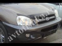 Дефлектор капота темный Hyundai Santa Fe 2001-2006