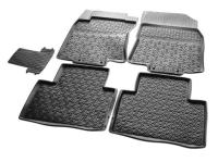 Nissan X-Trail (14–) Коврики салона (литьевые), чёрные