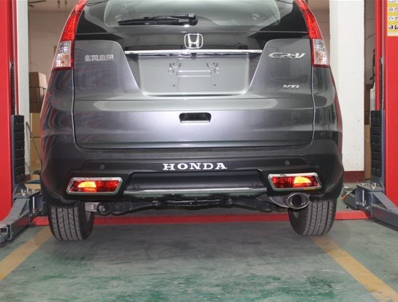 Honda CR-V (12–) Комплект накладок переднего и заднего бамперов, с логотипом Honda