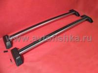 Hummer H3 (05-) рейлинги поперечные с замками, алюминиевые - багажник на крышу