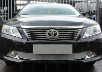 Toyota Camry (12–14) Защита радиатора Optimal, хром