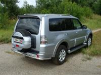 Mitsubishi Pajero (07–/11–) Защита задняя (центральная) 60,3 мм
