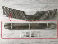 Toyota Corolla (06–10) накладка решётки бампера из нержавеющей стали