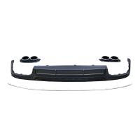 Диффузор S6 с насадками для Audi A6 S-line 2019+