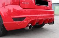 Ford Focus 2 (08 – 11) юбка заднего бампера "Lord"