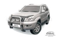 Защита передняя Arbori d76 высокая TOYOTA LAND CRUISER PRADO 2003-2010