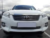 Toyota RAV4 (10–12) Защита радиатора, хром