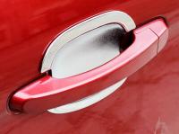 Toyota Camry (06-), Highlander (09-) накладки под ручки дверей хромированные, комплект 4 шт.