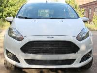 Ford Fiesta (16–) Защита радиатора Premium, чёрная, низ