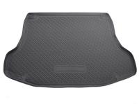 Nissan Tiida (08–) Коврик багажника (полиуретан), чёрный, седан