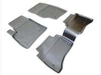 Volkswagen Touareg (07–10) Коврики салона (полиуретан), чёрные