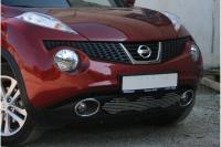 Декоративный элемент воздухозаборника d10 (1 элемент из 17 трубочек) "Nissan Juke" 2011- чёрн, NJUK.96.2093